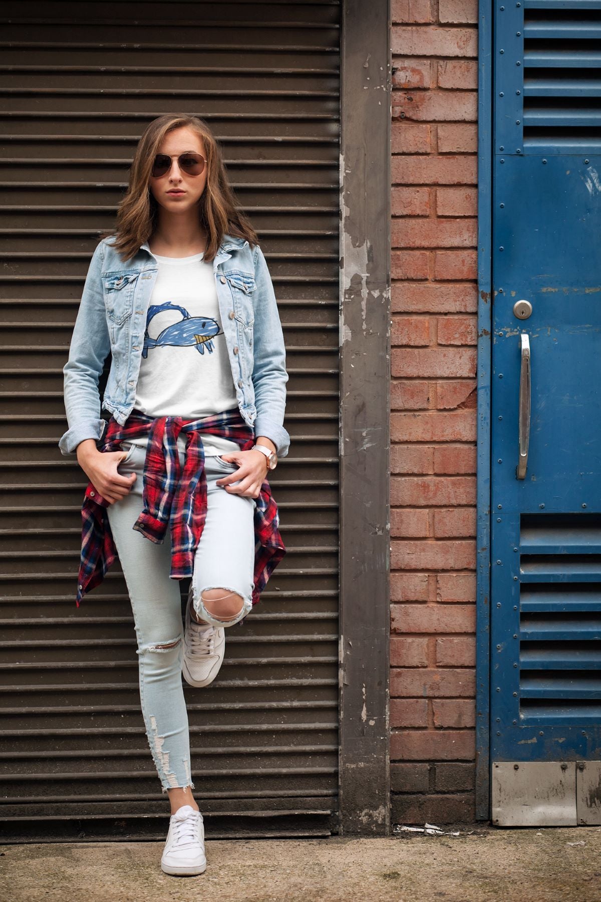 Whale Womans Tee Shirt