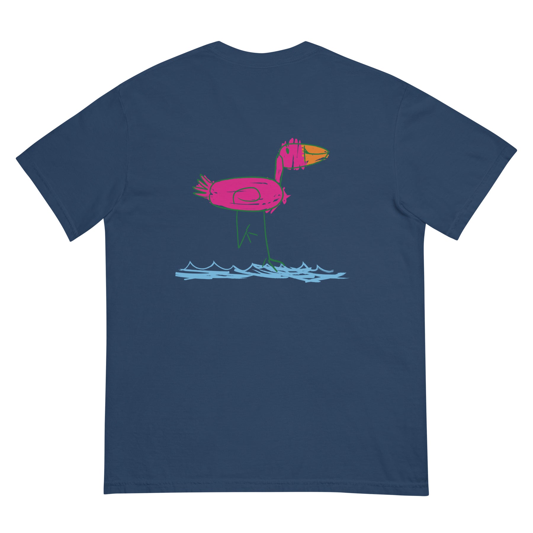 Relaxed Fit Flamingo