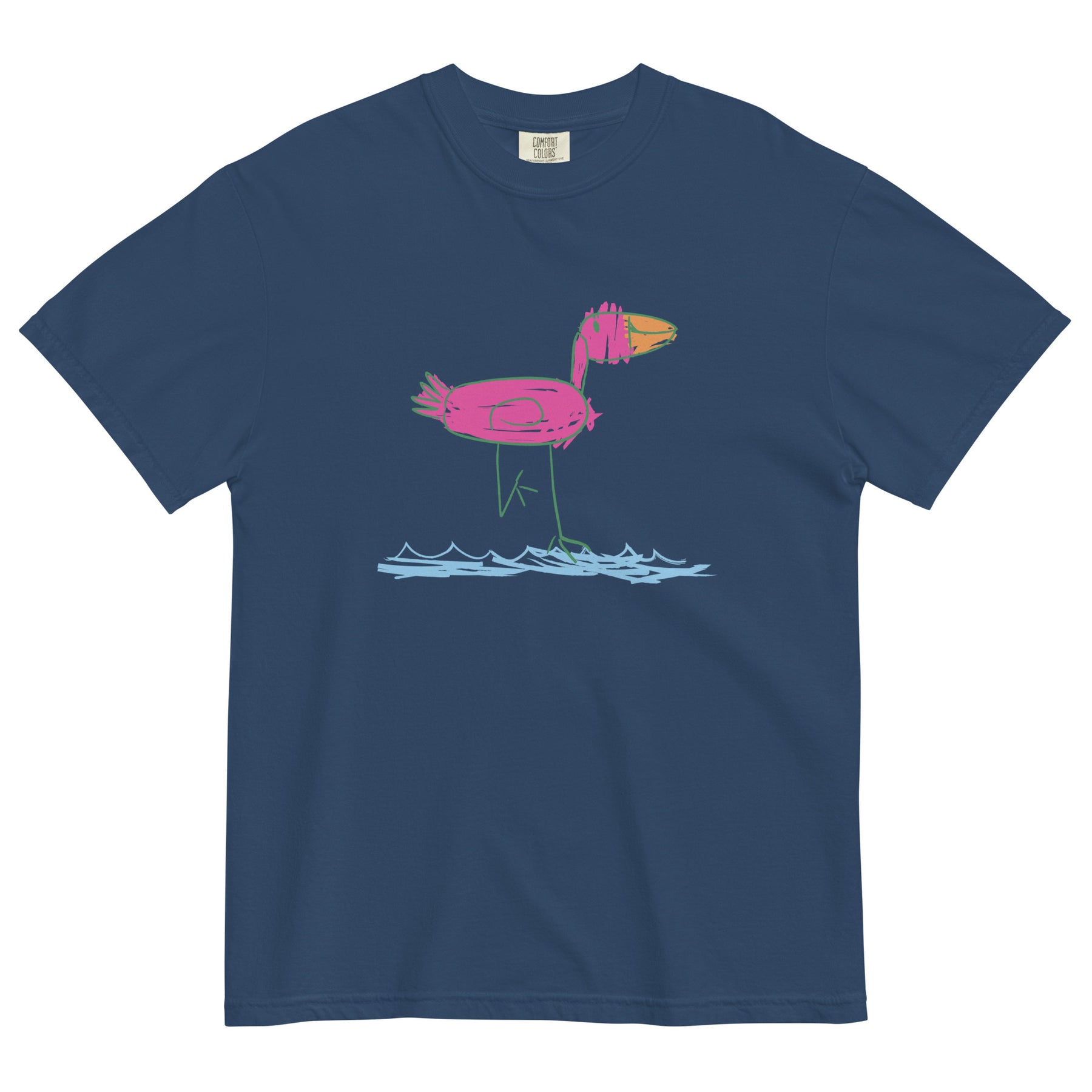 Relaxed Fit Flamingo