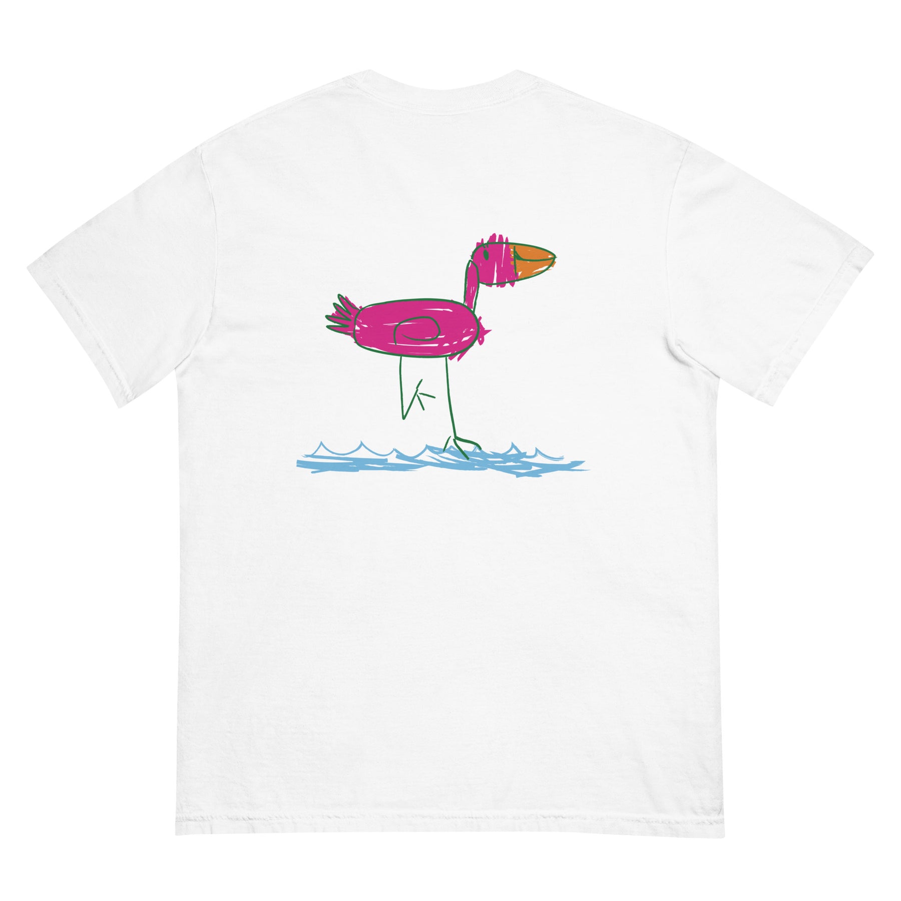 Relaxed Fit Flamingo