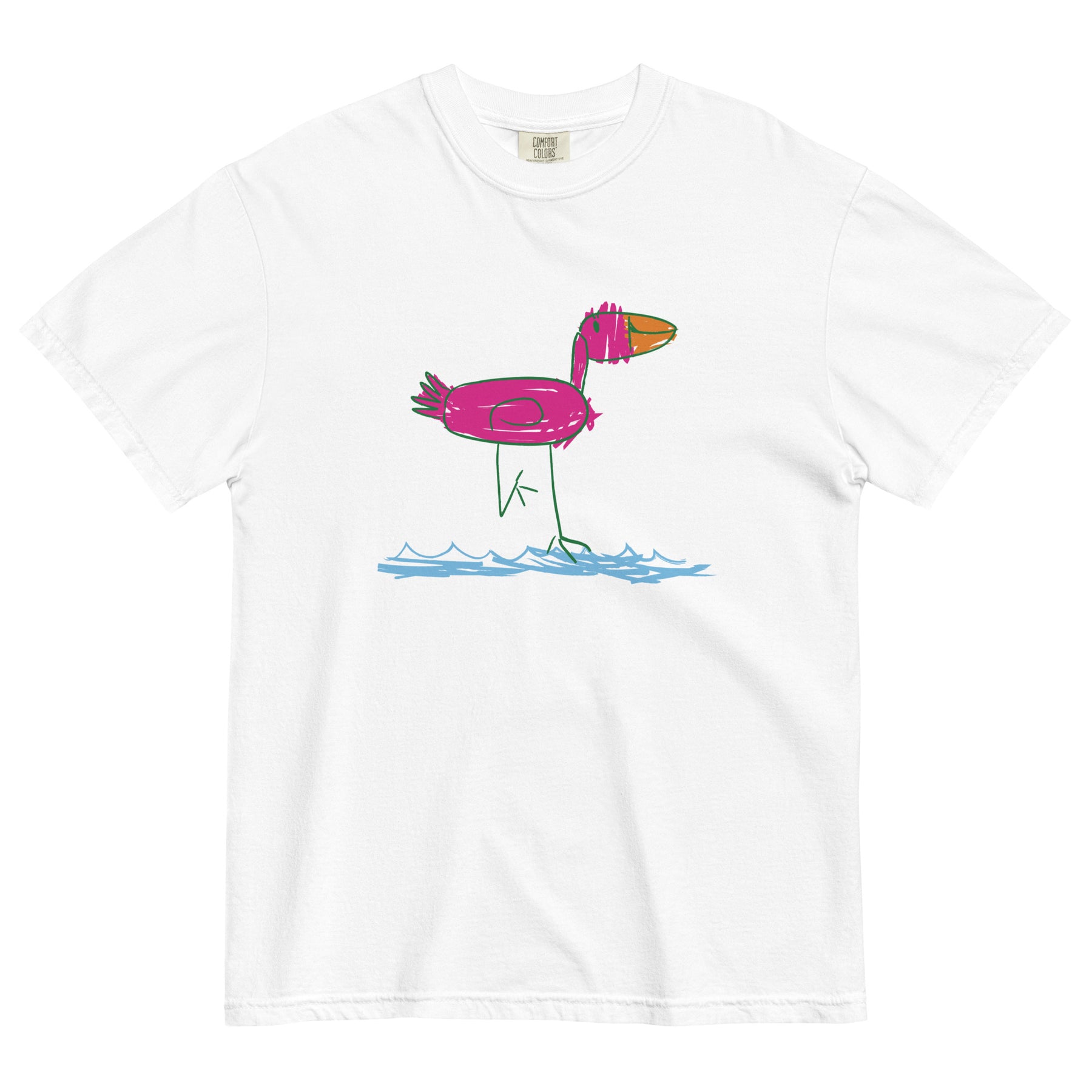 Relaxed Fit Flamingo